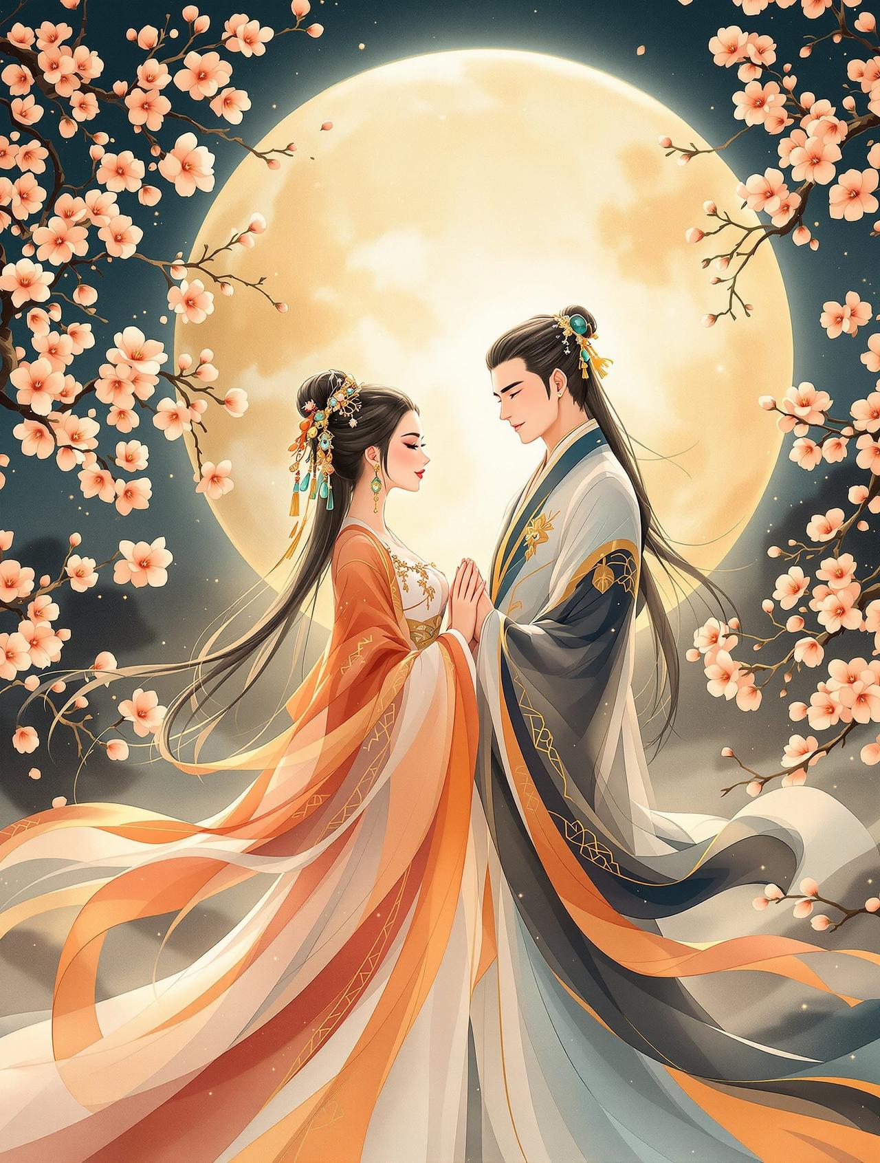 动漫免费观看 - 月下海棠，海棠花开月正圆，只羡鸳鸯不羡仙